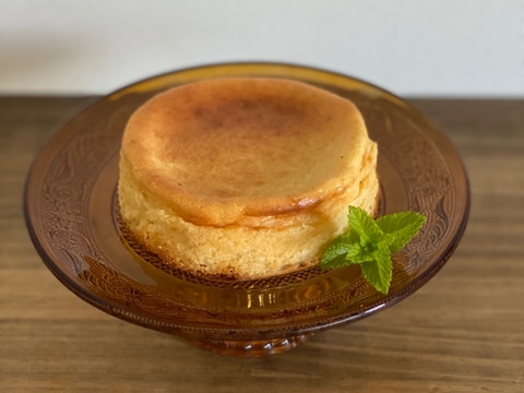 12cm丸型で作る☆ベイクドチーズケーキ